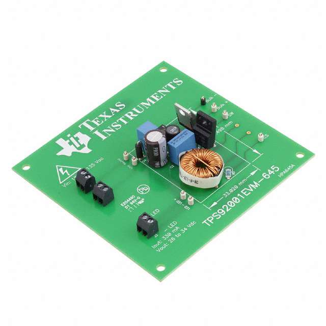 TPS92001EVM-645 Texas Instruments  Cartes d'évaluation - Pilotes LED